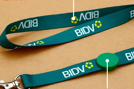 Dây đeo thẻ bidv