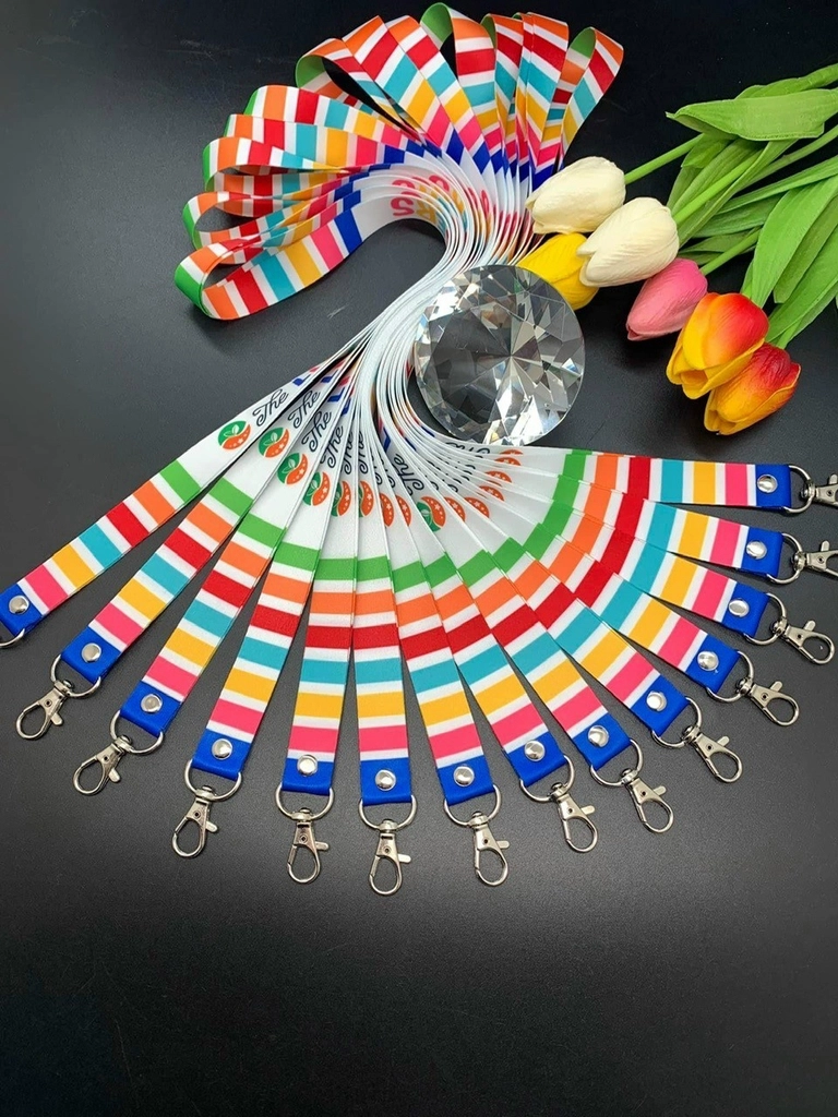 Dây đeo thẻ nhiều màu