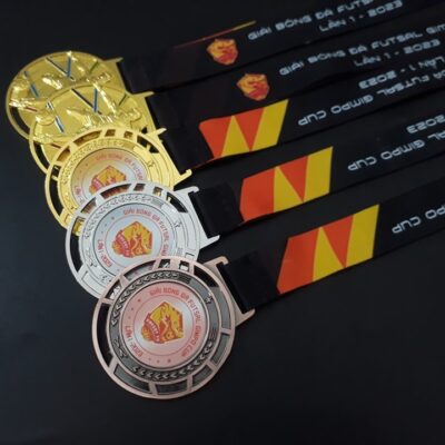 Dây huy chương in sắc nét